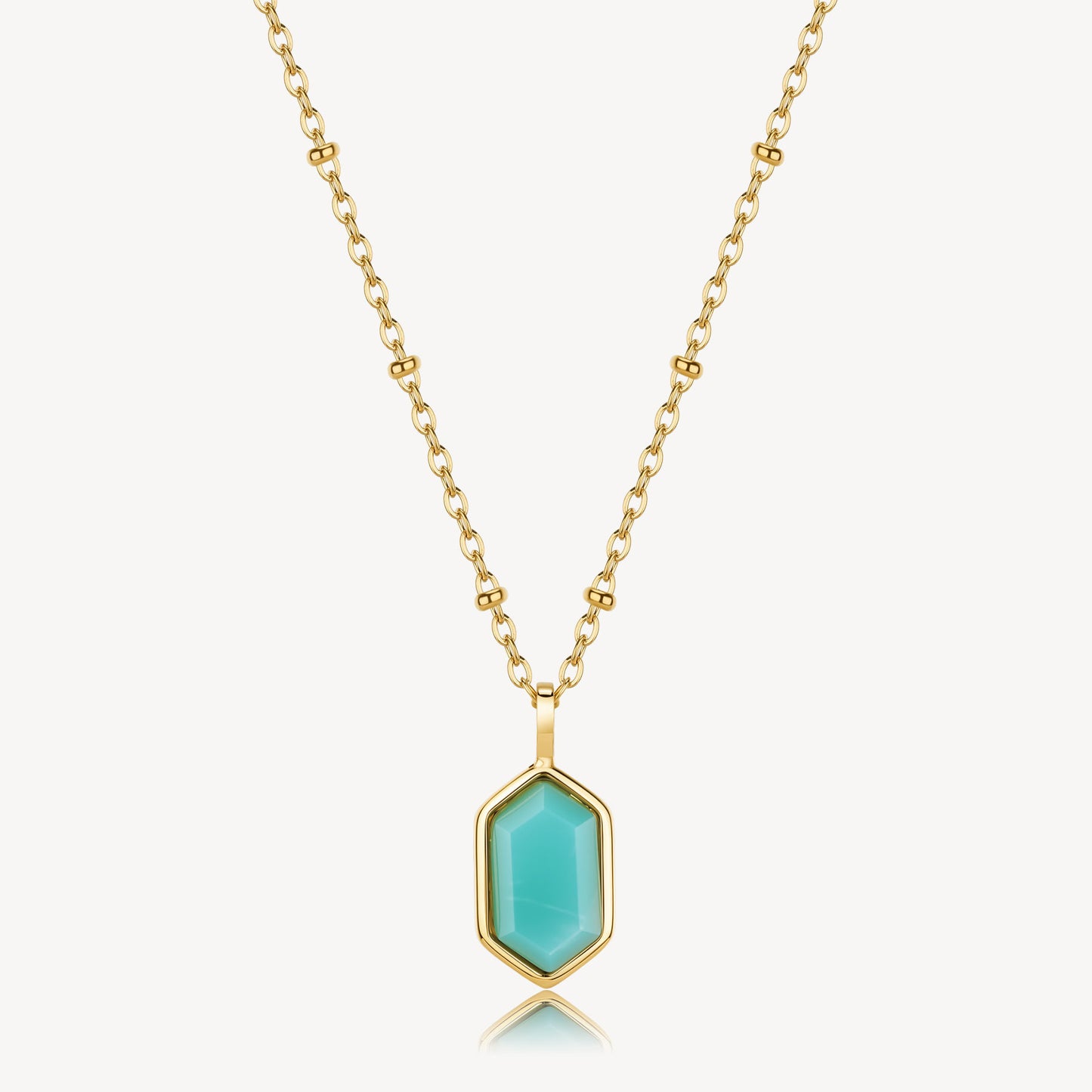 Collana Brosway donna Essential Amazzonite gold