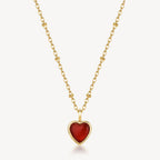 Collana Brosway donna Essential Agata rossa gold