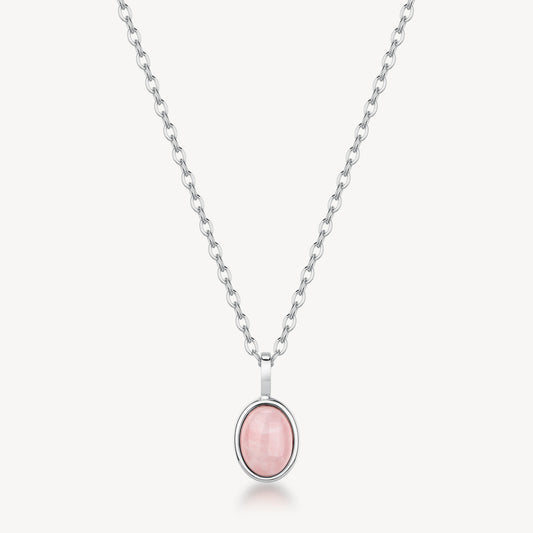 Collana Brosway donna Essential Quarzo rosa