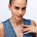 Collana Brosway donna Essential Quarzo rosa