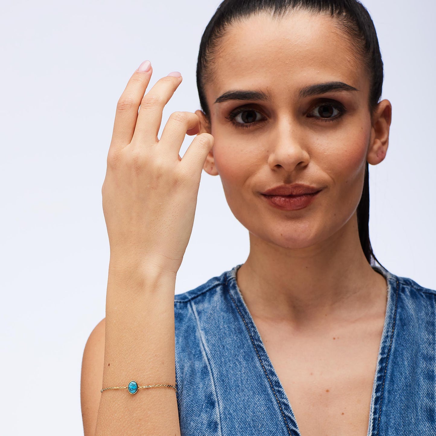 Bracciale Brosway donna Essential Turchese gold