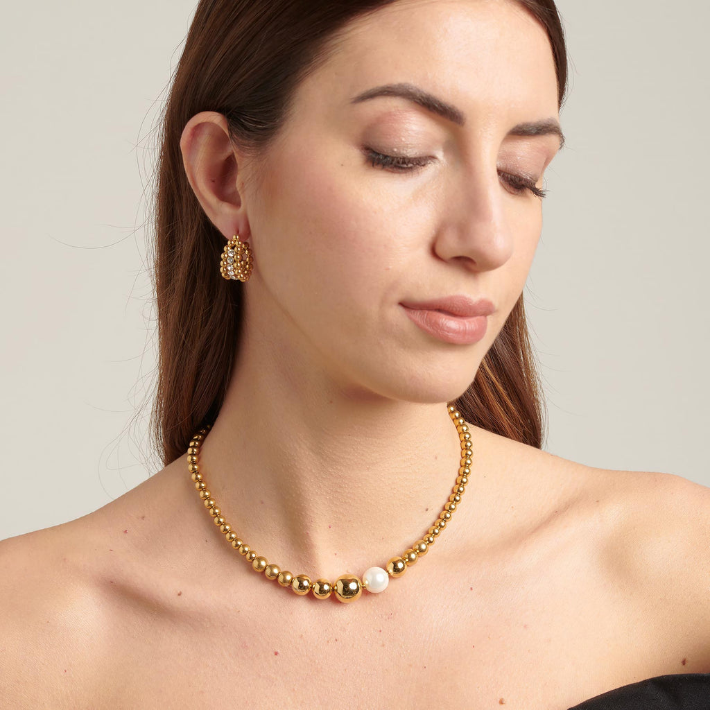Collana Brosway donna Perfect Perla Gold