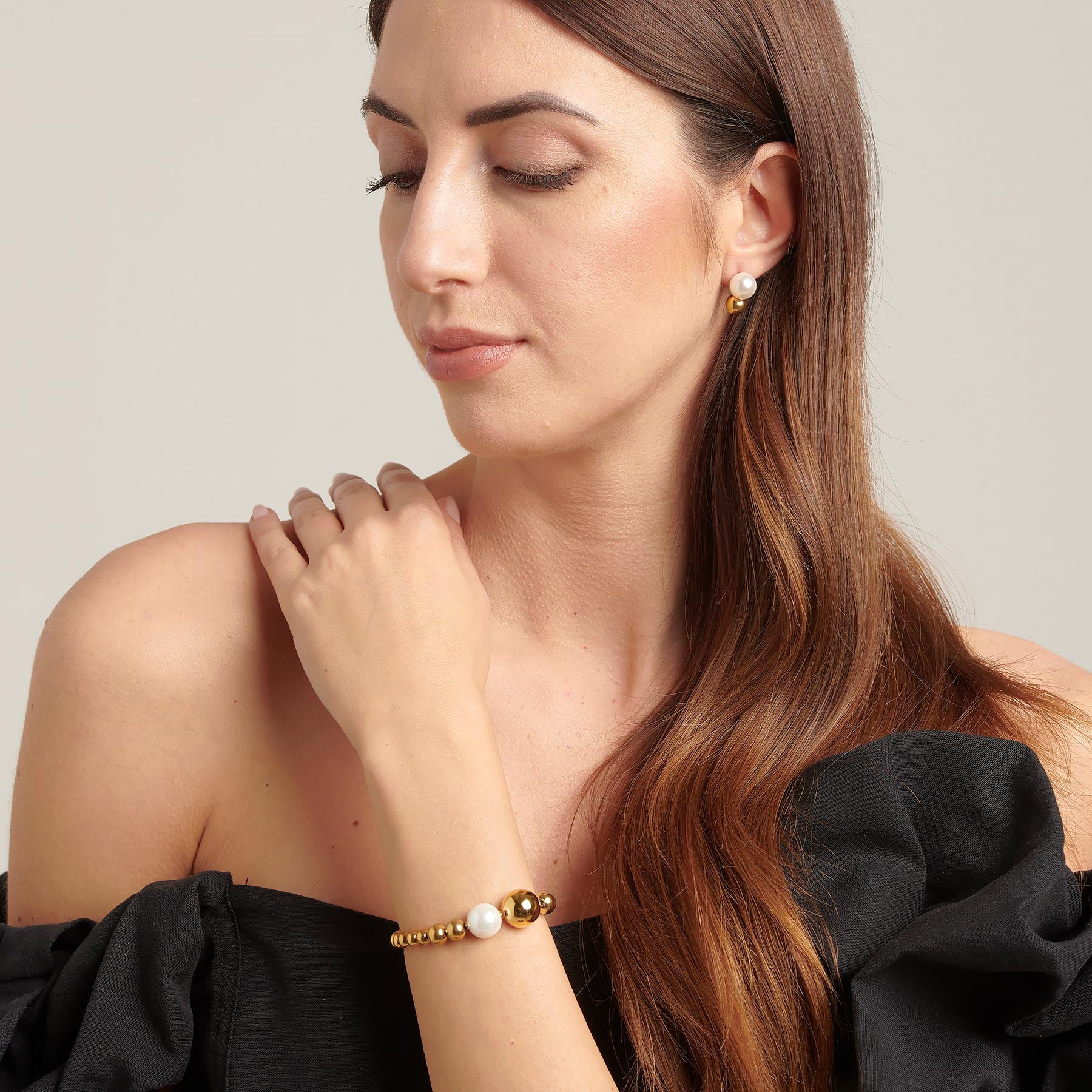 Bracciale Brosway donna Perfect Perla Gold