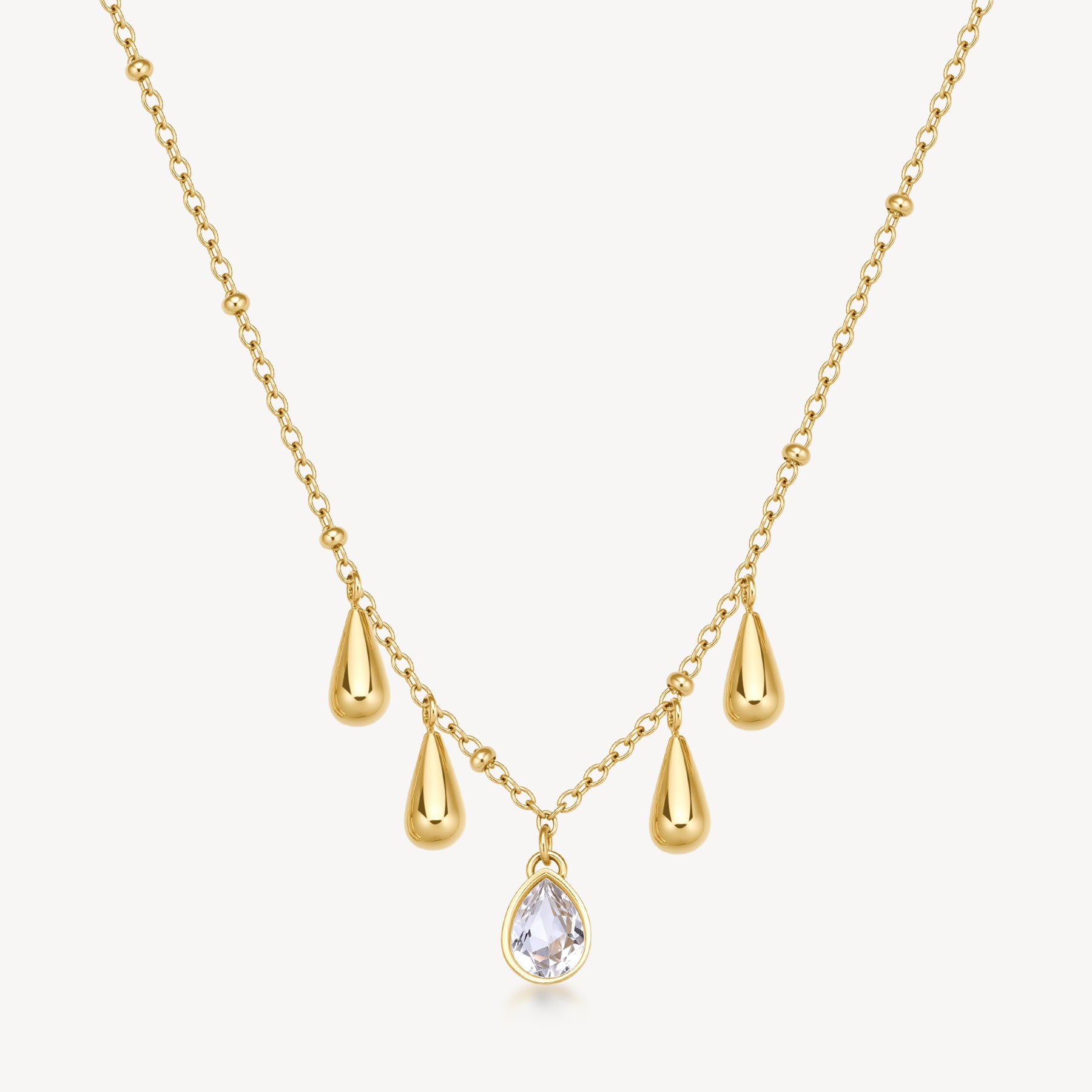 Collana Brosway donna Perfect Gocce e cristallo gold