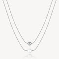 Collana Brosway donna Perfect Doppio filo con perla