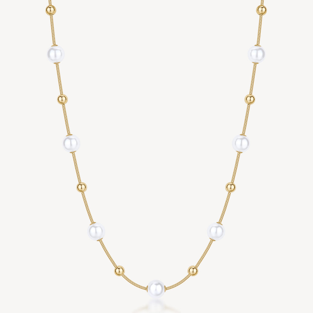 Collana Brosway donna Perfect Sfere e perle conchiglia gold