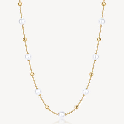 Collana Brosway donna Perfect Sfere e perle conchiglia gold