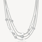 Collana Brosway donna Perfect Multifilo con sfere e perle