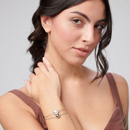 Bracciale Brosway donna Perfect Multifilo con sfera e perla conchiglia