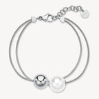 Bracciale Brosway donna Perfect Multifilo con sfera e perla conchiglia