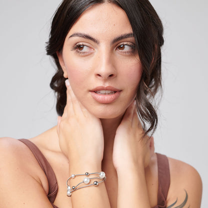 Bracciale Brosway donna Perfect Sfere e perle conchiglia