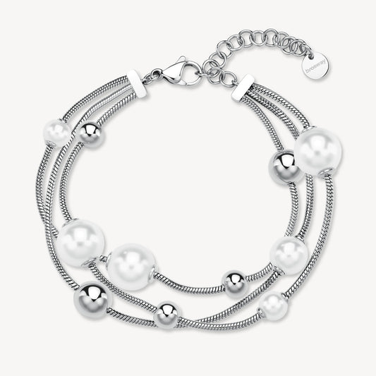 Bracciale Brosway donna Perfect Sfere e perle conchiglia