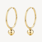 Orecchini a cerchio Brosway donna Perfect Sfere gold