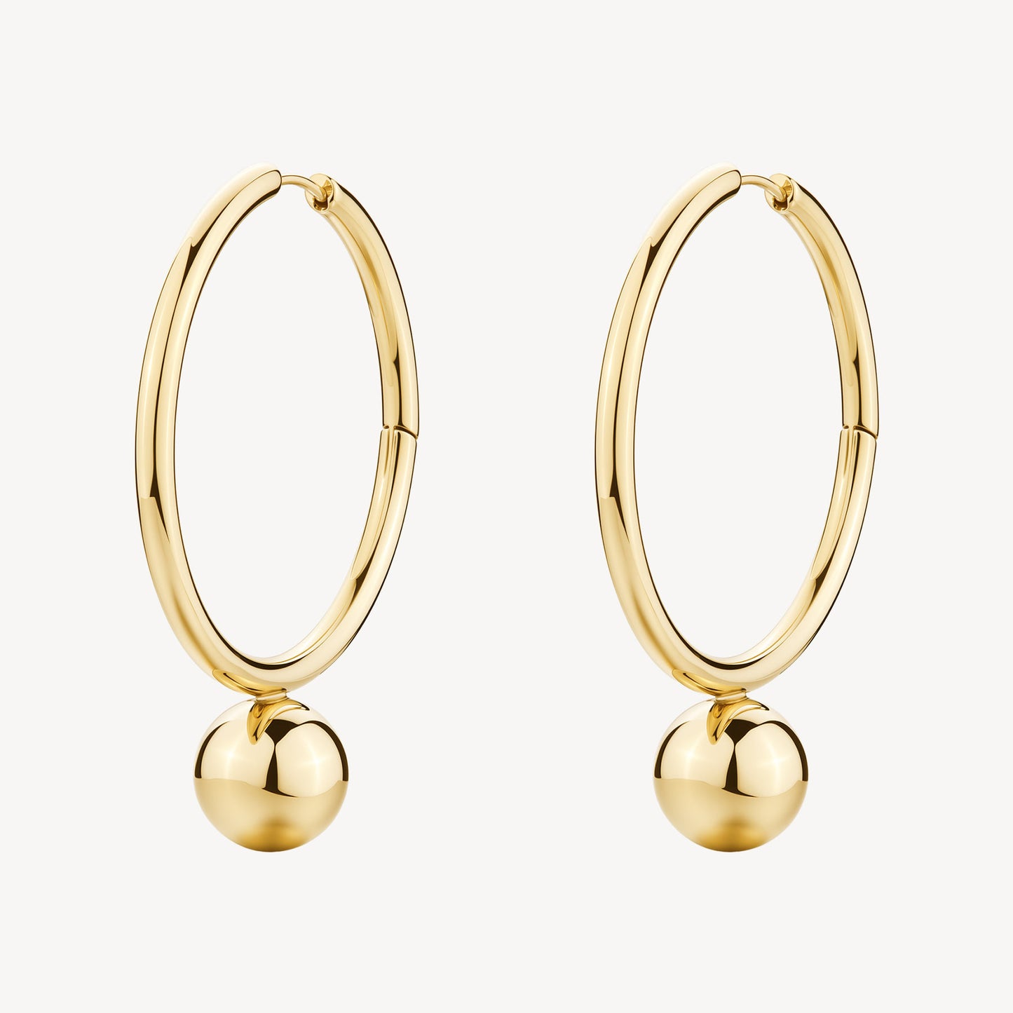 Orecchini a cerchio Brosway donna Perfect Sfere gold