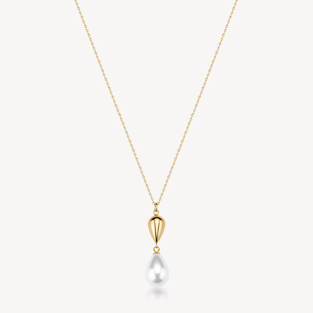 Collana Brosway donna Perfect Perla a goccia gold