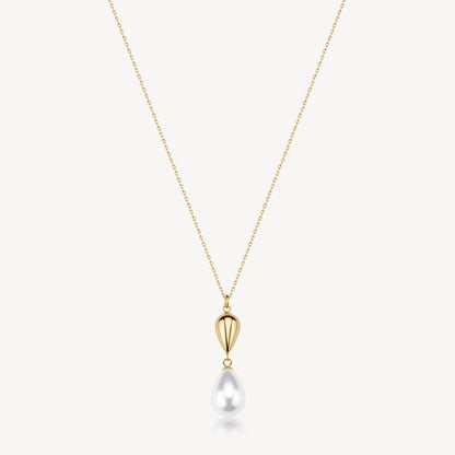Collana Brosway donna Perfect Perla a goccia gold
