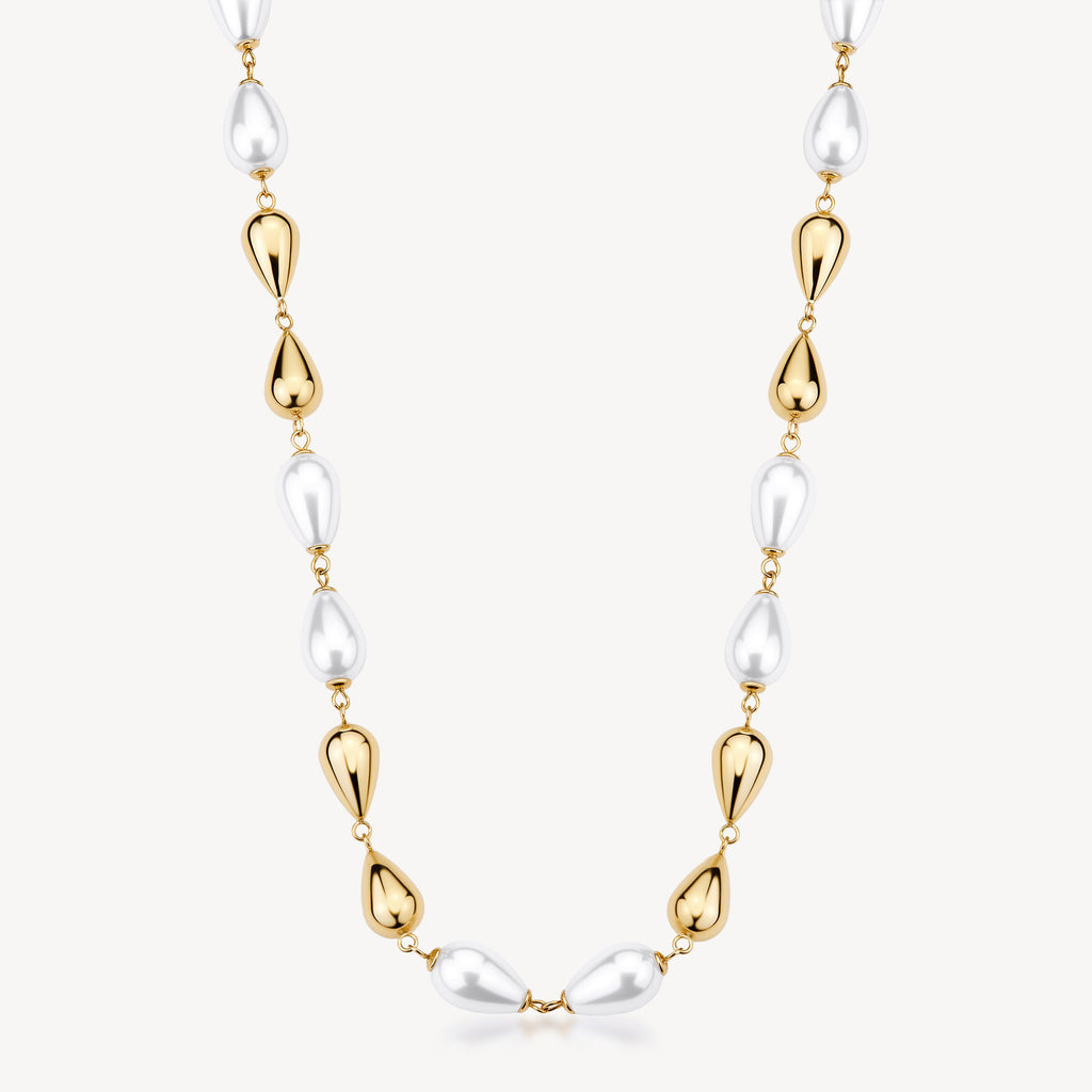 Collana Brosway donna Perfect Perle e gocce gold