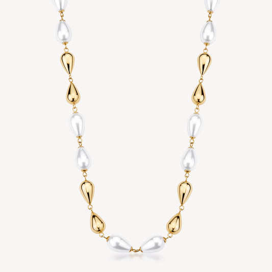 Collana Brosway donna Perfect Perle e gocce gold