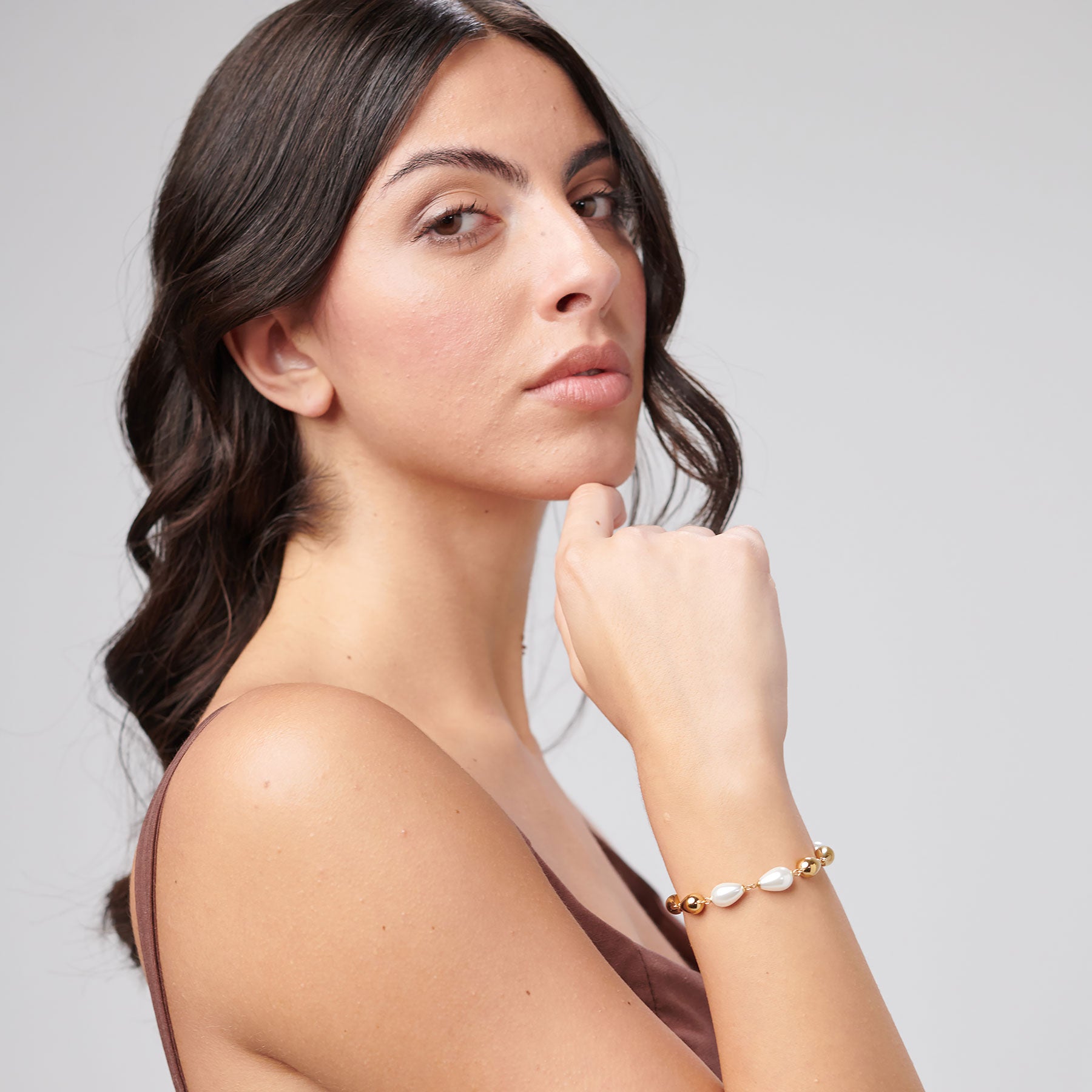 Bracciale Brosway donna Perfect Perle e gocce gold