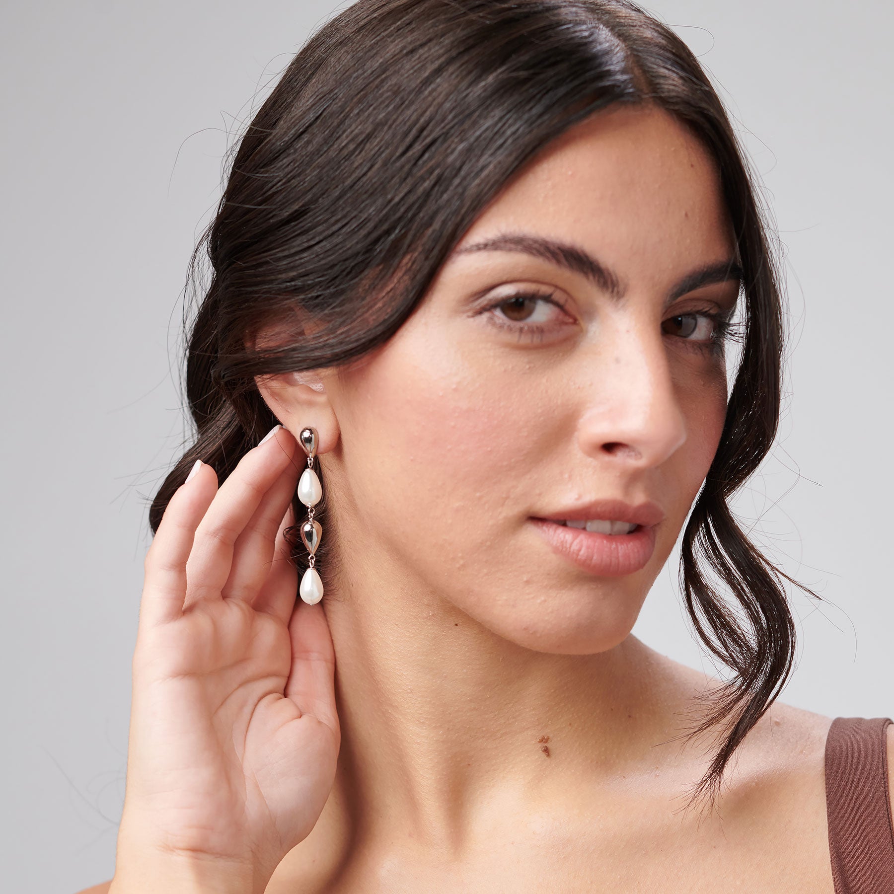 Orecchini pendenti Brosway donna Perfect Perla