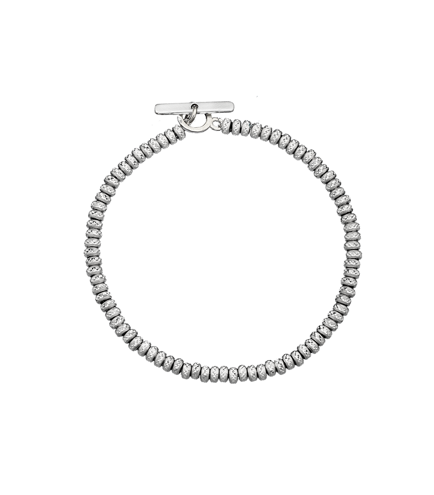 Bracciale Edoardo Mariani Prisma con catenella acciaio