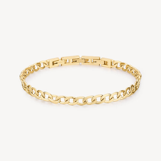 Bracciale Brosway uomo Riptide Grumetta gold