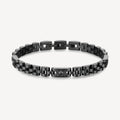 Bracciale uomo Brosway Riptide Zircone nero