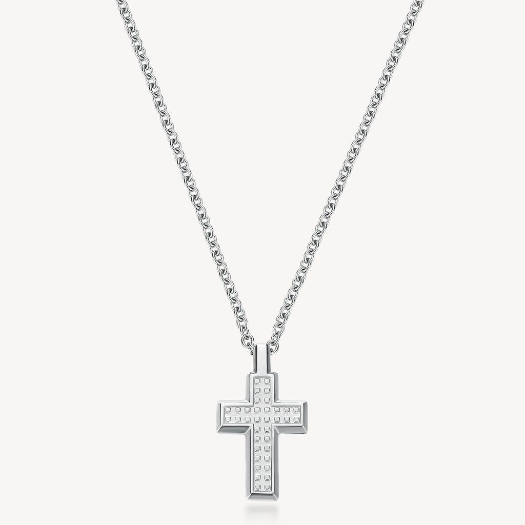 Collana Brosway uomo Bullet croce