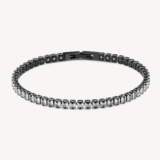 Bracciale Brosway Uomo tennis AVANTGARDE Black/white