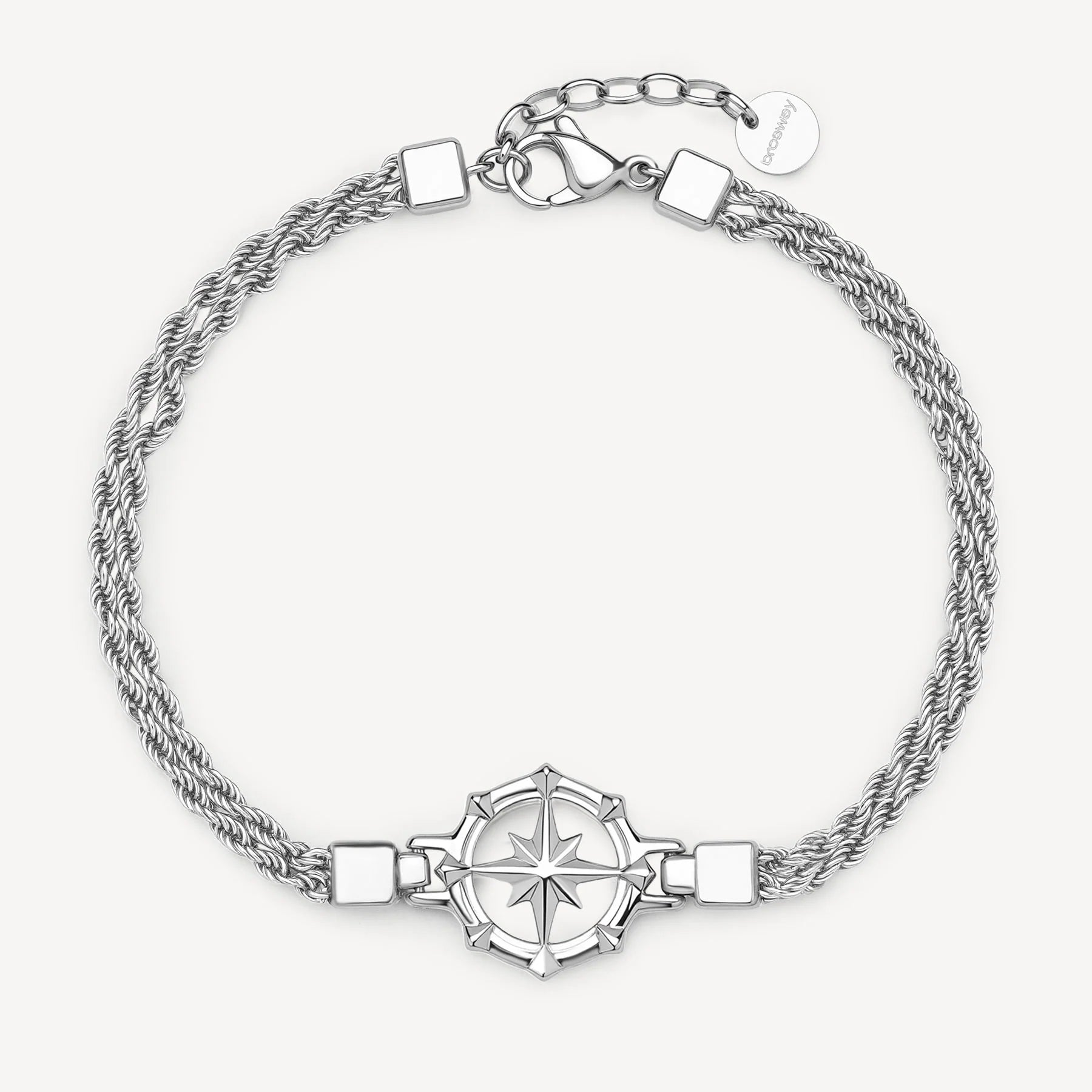 Bracciale uomo Brosway Seawolf Rosa dei venti