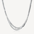 Collana Brosway donna Wave Snake multifilo