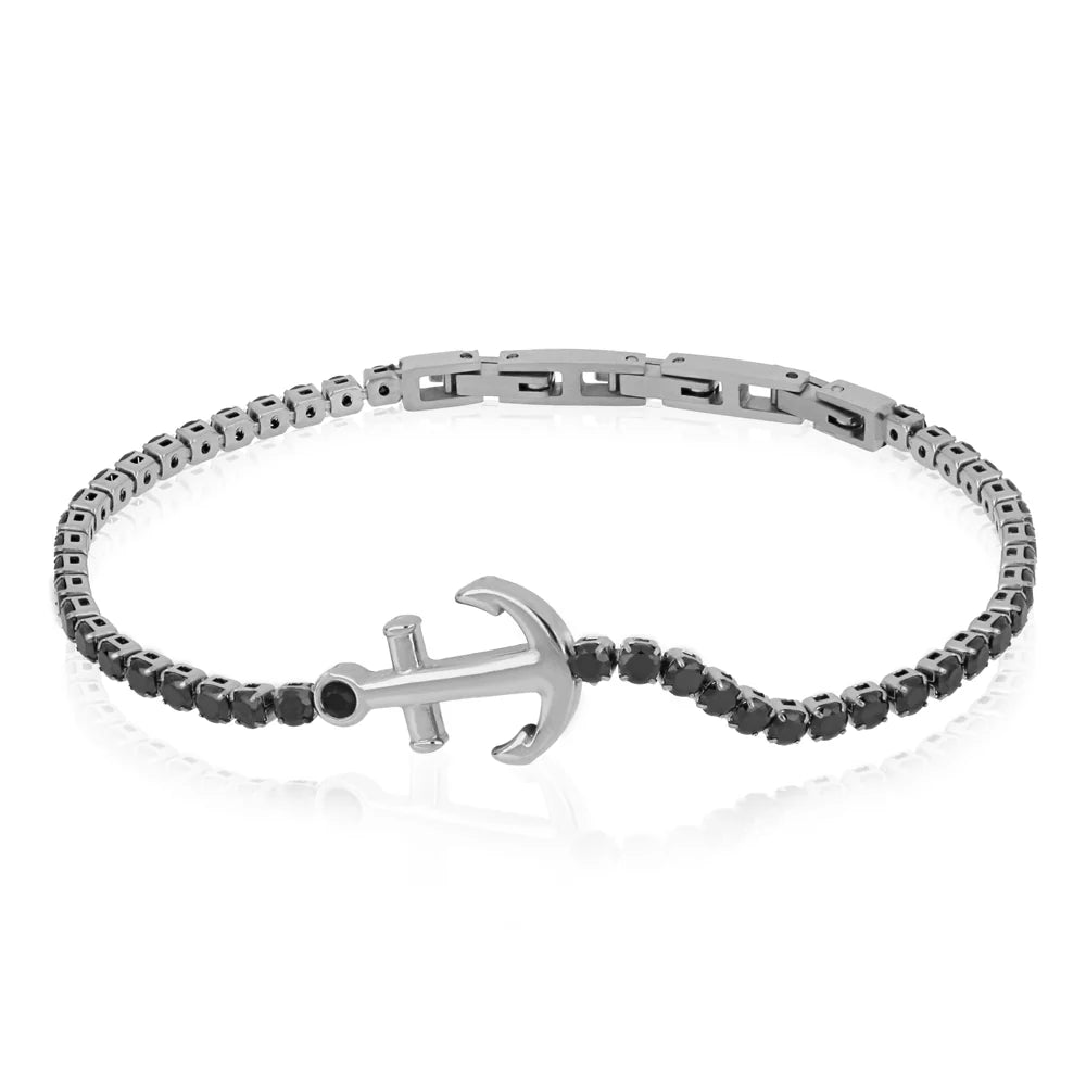 Bracciale Goyatè uomo Ridge Tennis ancora