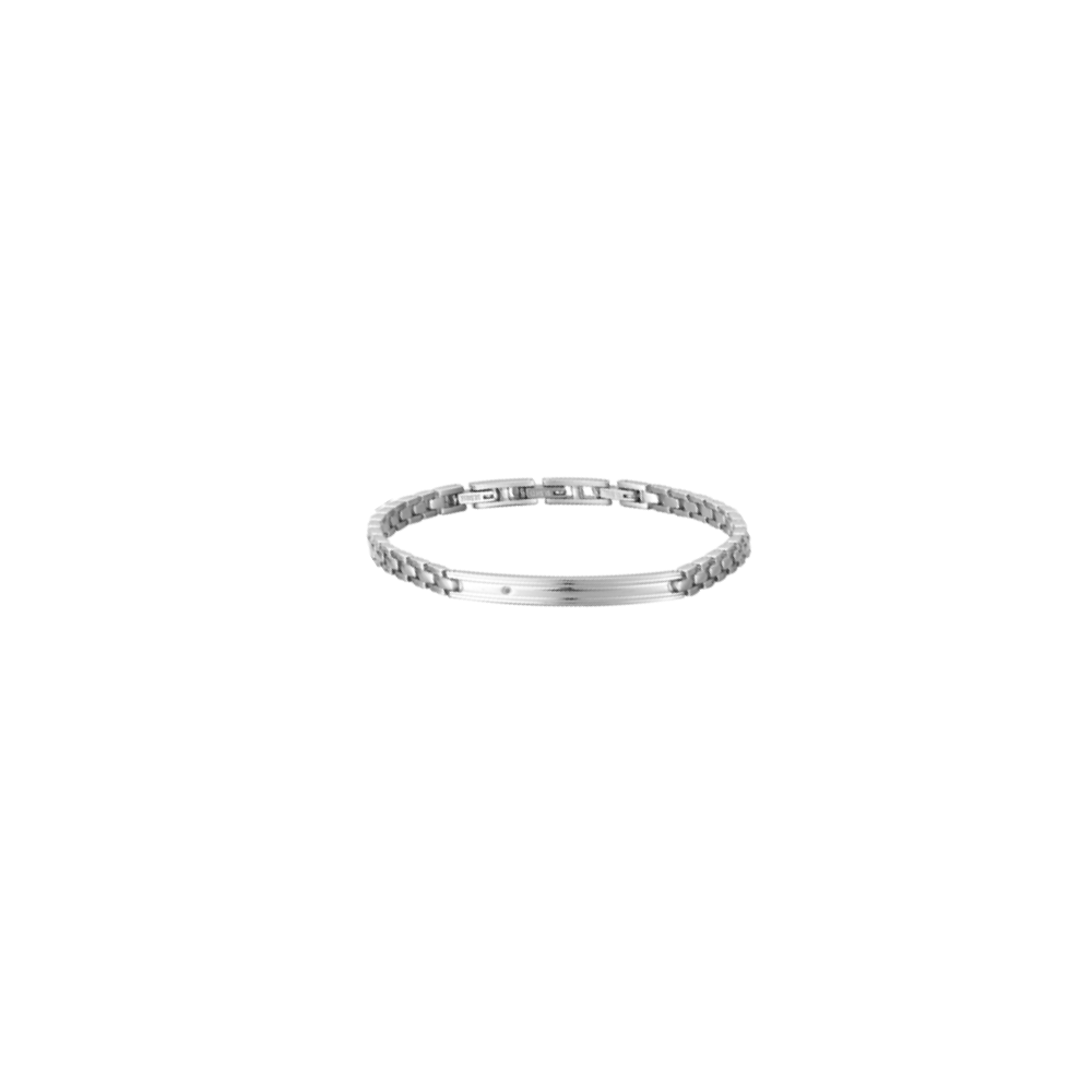 Bracciale uomo Héctor acciaio