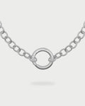 Collana Rue des Mille Charm bar  Rolò chain Base cerchio