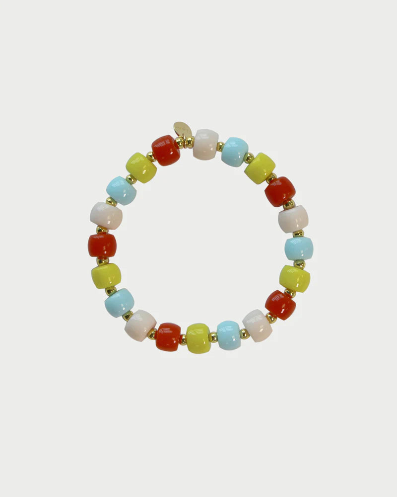 Bracciale elastico Rue des Mille Charm bar Ibiza Multicolor