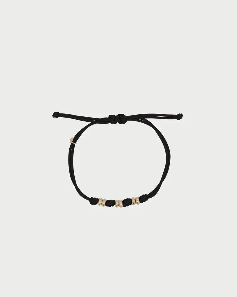 Bracciale Rue des Mille Charm bar Soft cord rondelle