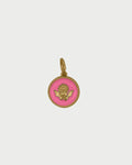 Charm Rue des Mille Charm bar Angelo smaltato rosa