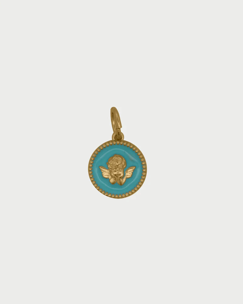 Charm Rue des Mille Charm bar Angelo smaltato azzurro
