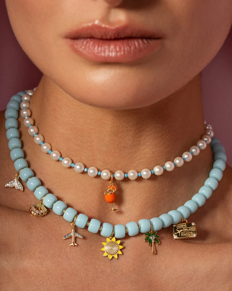 Collana Rue des Mille Charm bar Ibiza Girocollo base