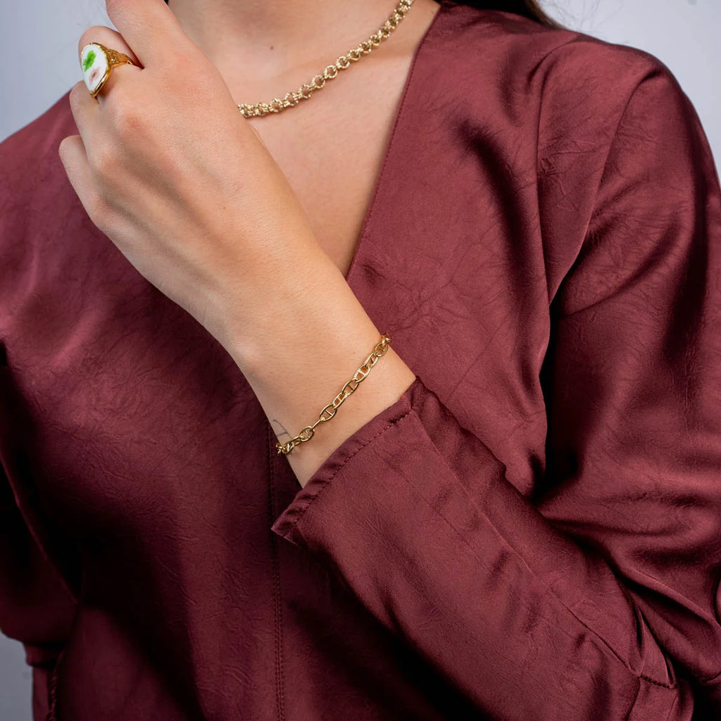 Bracciale Anartxy donna Maglie ovali