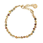 Bracciale Anartxy donna Onda con cristallini