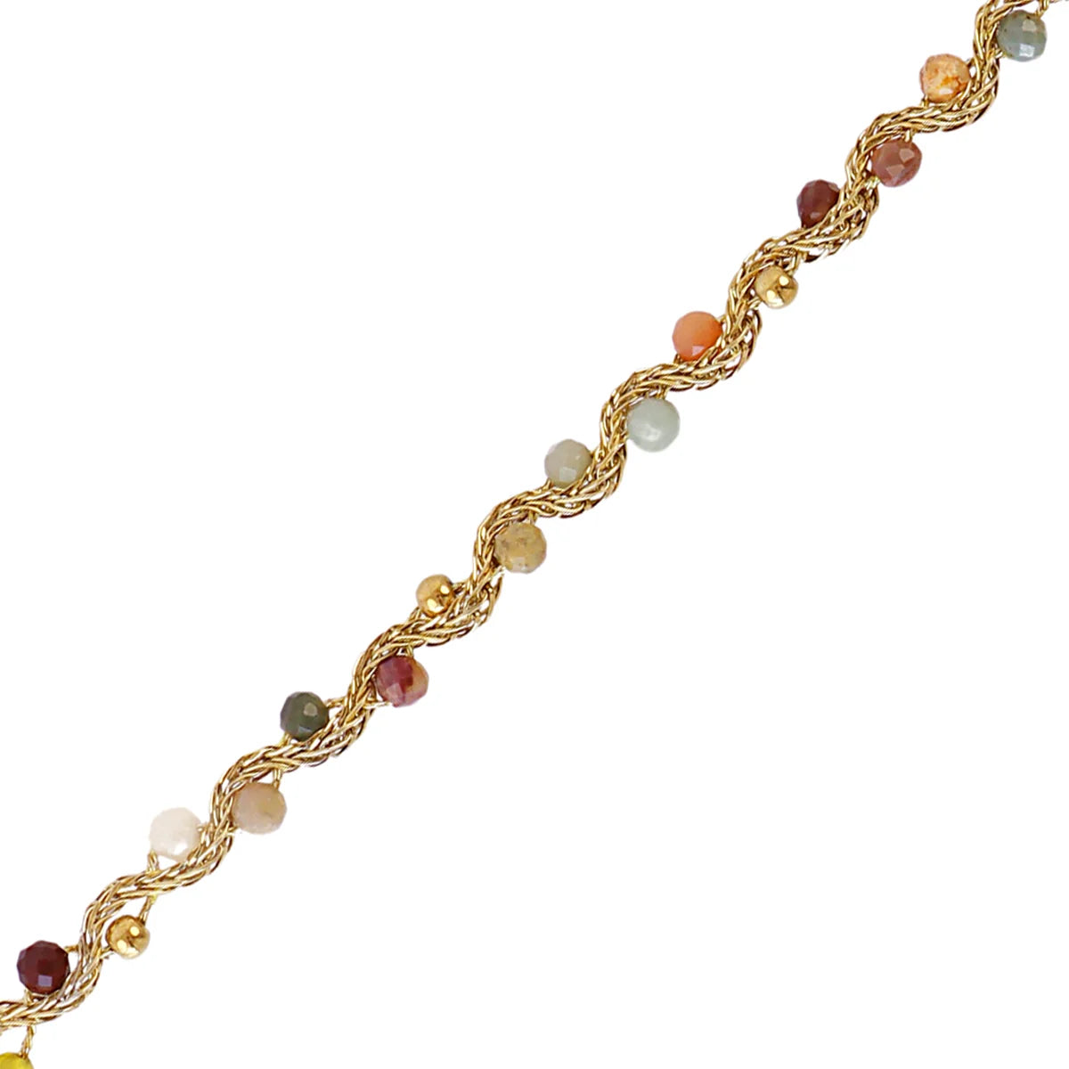 Bracciale Anartxy donna Onda con cristallini