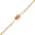 Bracciale Anartxy donna Gleam pietra rosa