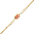 Bracciale Anartxy donna Gleam pietra rosa