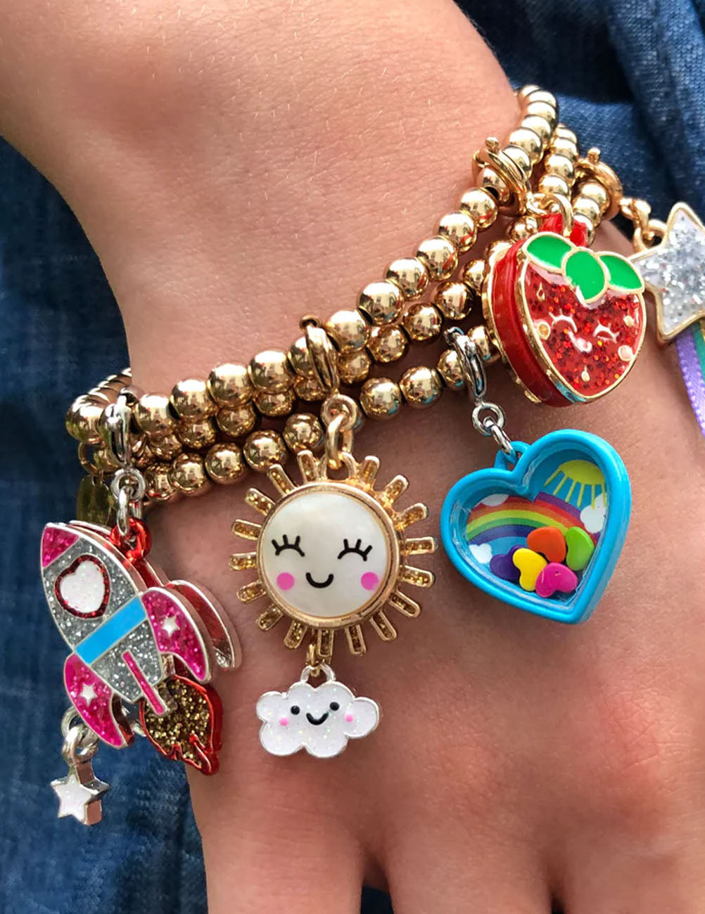 Ciondolo CharmIT! Sole d’oro