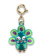 Ciondolo CharmIT! Pavone girevole in oro