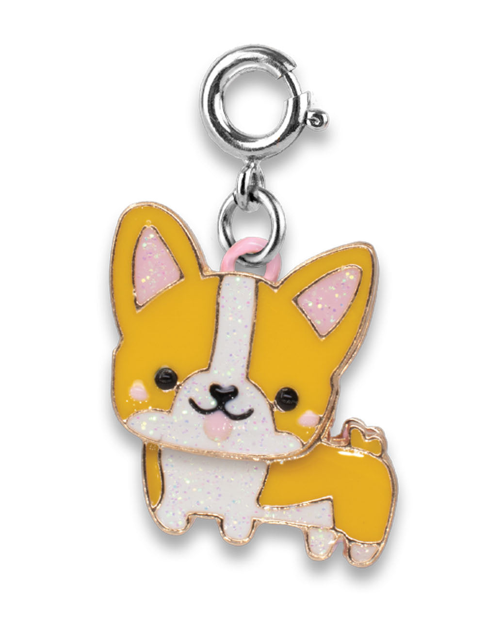 Ciondolo CharmIT! Cane Corgi dorato