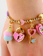 Ciondolo CharmIT!Lucchetto a cuore