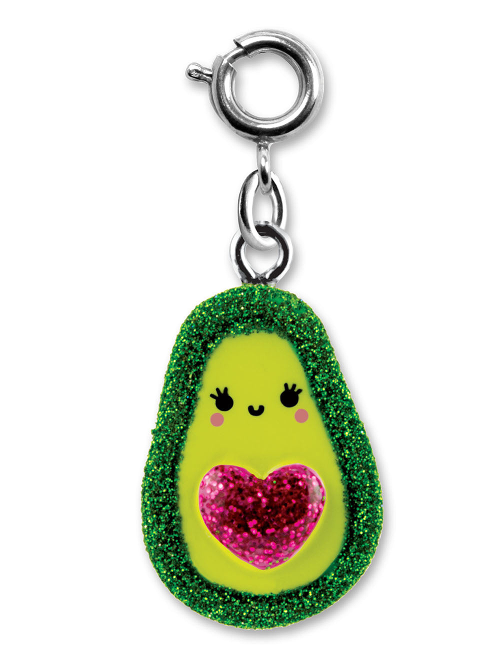 Ciondolo CharmIT! Avocado glitterato