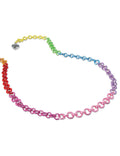 Collana CharmIT! a catena arcobaleno